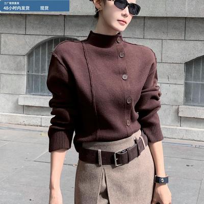 半高领加厚打底毛衣女款秋冬季2025新款爆款慵懒高级感针织衫上衣