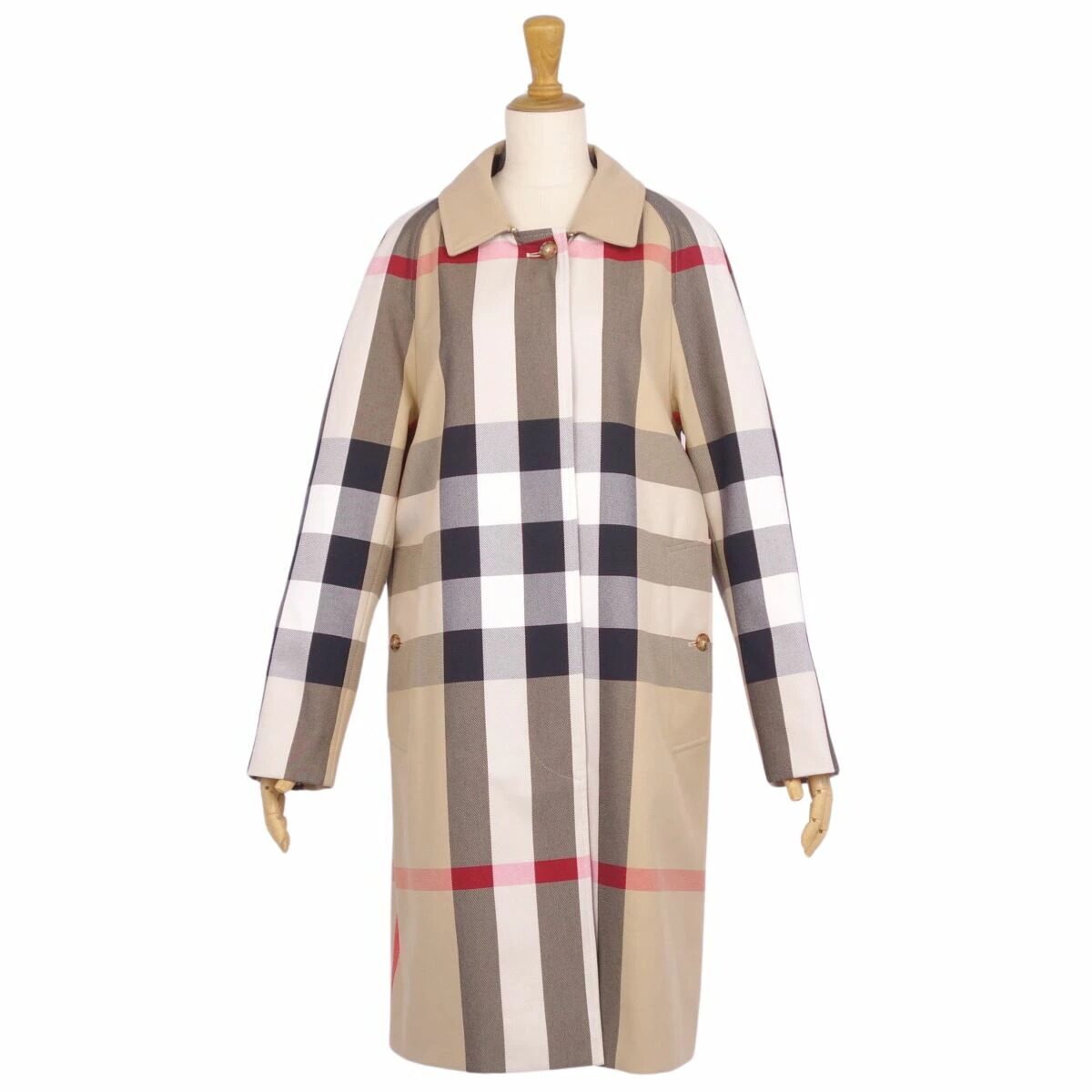 BURBERRY博柏利【全新】经典斜格纹复古风衣外套典藏米色 8035885