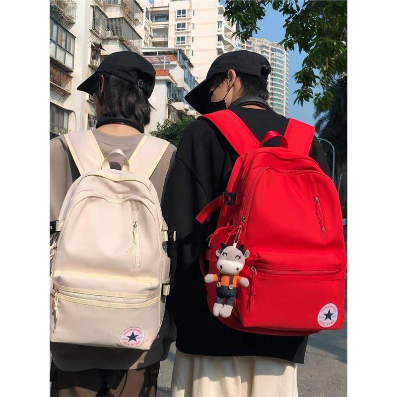 日系书包男生高中生高颜值2026新款背包男款潮流大学生双肩包男女