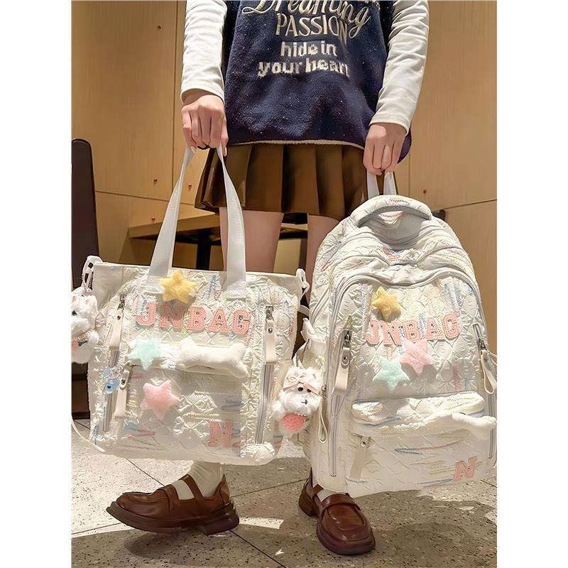 书包女生小学生四到六年级减负大容量轻便女童女孩高颜值双肩背包