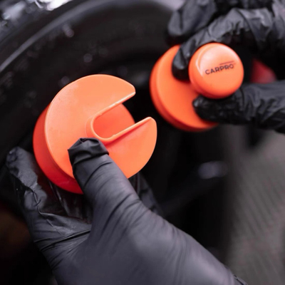 轮胎皮革上蜡刷Darkside Tyre Brush同款轮胎上蜡刷配收纳盒