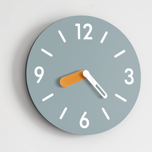 挂钟客厅2025新款免打孔简约现代免打孔家用餐桌艺术时钟挂墙钟表