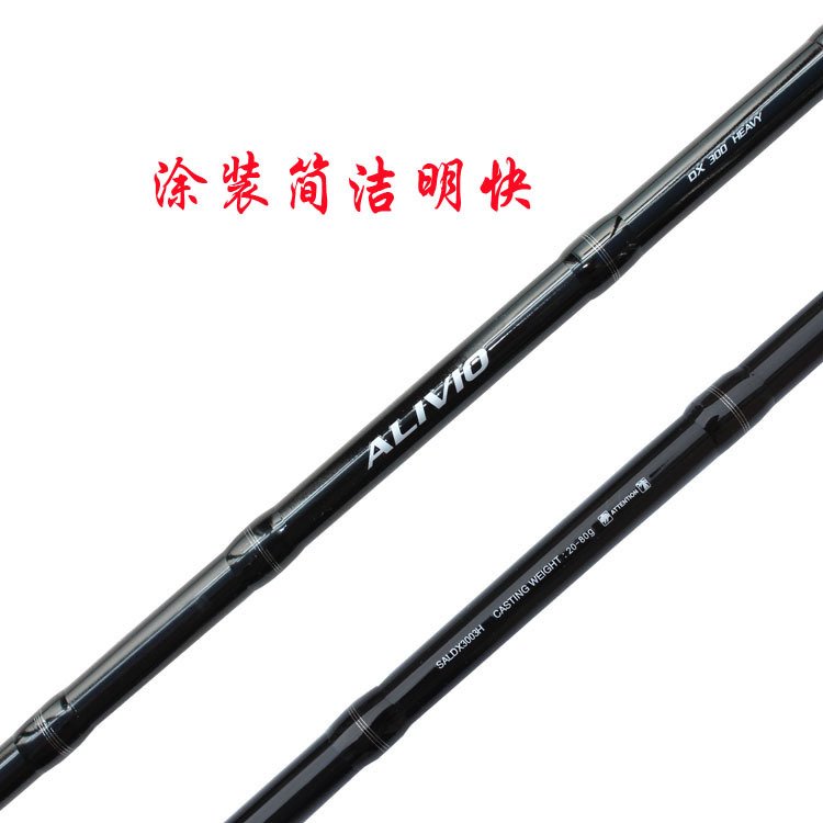 远投路亚竿3米3.3米3.6米三节并继碳素钓鱼竿全水域泛式新款钓竿