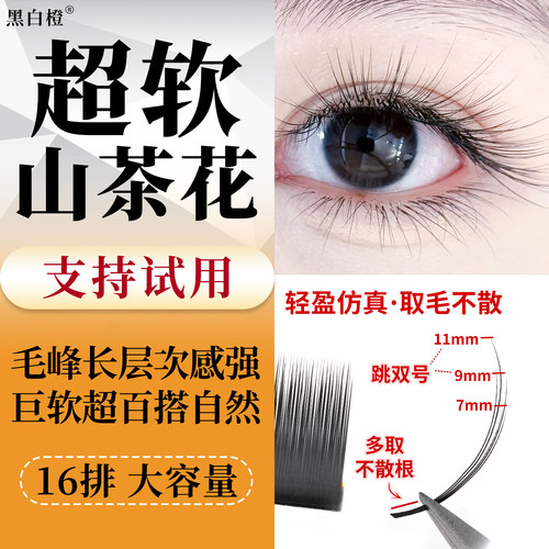 超软山茶花睫毛嫁接LC型狐系漫画