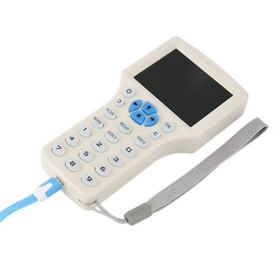 English 10 Frequency RFID Reader Writer Copier DupVlicator I