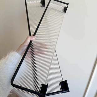 浴室置物架亚克力洗脸洗漱台毛巾免打孔收纳架子卫生间洗手间壁挂