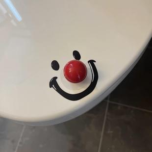 笑脸圆球马桶提盖器不脏手掀盖器创意家用厕所马桶盖提手翻盖神器