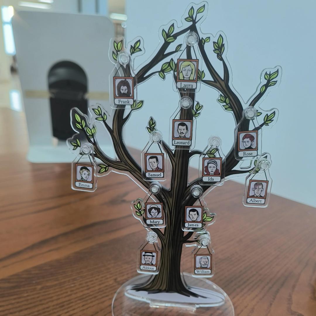 锈湖周边高颜值百年孤独人物立牌创意亚克力桌面装饰摆件送朋友.