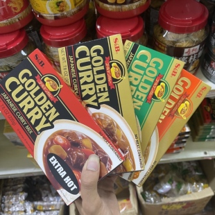 香港代购港原装SB爱思必金牌咖喱块日式咖喱膏酱家用无水速食调料