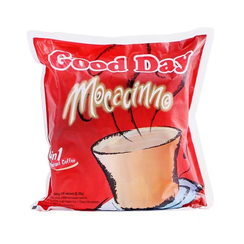 香港代购进口印尼Goodday好日子三合一原味咖啡600g多种口味选择