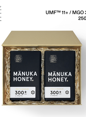 TTHC初蜜蔻麦卢卡蜂蜜UMF11+/MGO300+ 新西兰原装进口250g*2瓶
