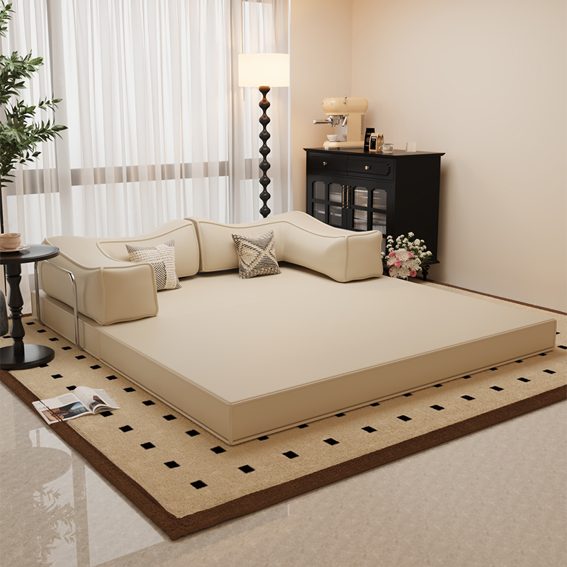 模块布艺压缩沙发床折叠2025新款