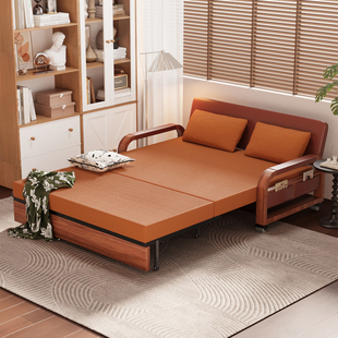 沙发床折叠两用2025新款小户型拉床客厅抽拉伸缩多功能一体长期睡