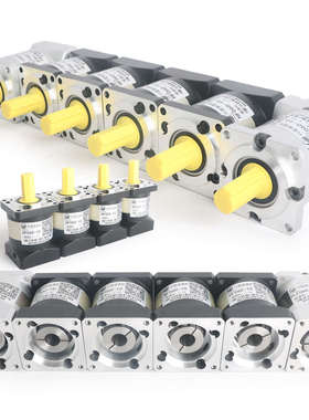 直齿行星减速机PLF60 90 120 160伺服电机配步进高精密齿轮直连