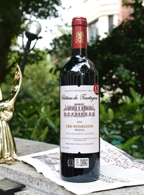 图尔泰龙城堡进口干红葡萄酒梅红酒多克中级庄WE90分老藤年产限量