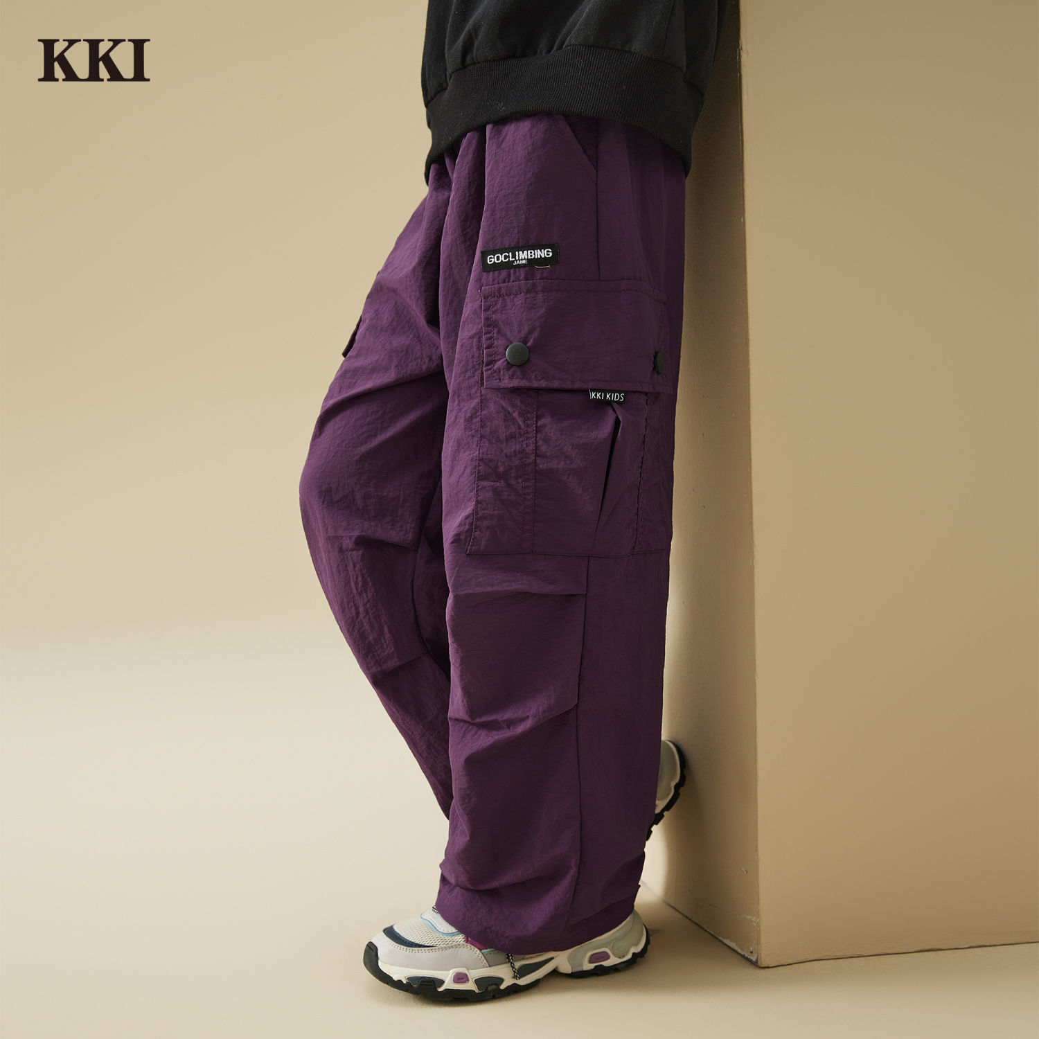 KKI童装男童工装裤2025新款