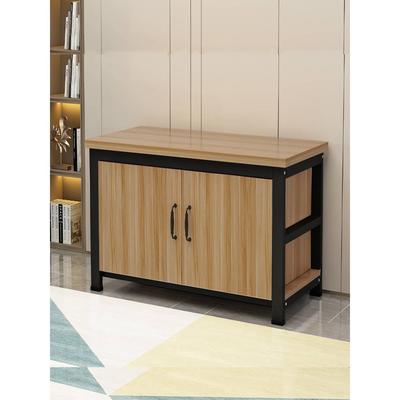 阳台柜定制防晒铝合金储物柜收纳适合放阳台的柜子分层架承重底柜