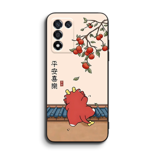 彧玺适用于realmeq3s软硅胶手机壳rmx3461防摔保护套rmx3463多巴胺oppo真我q3t卡通新款外壳k10活力版情侣热