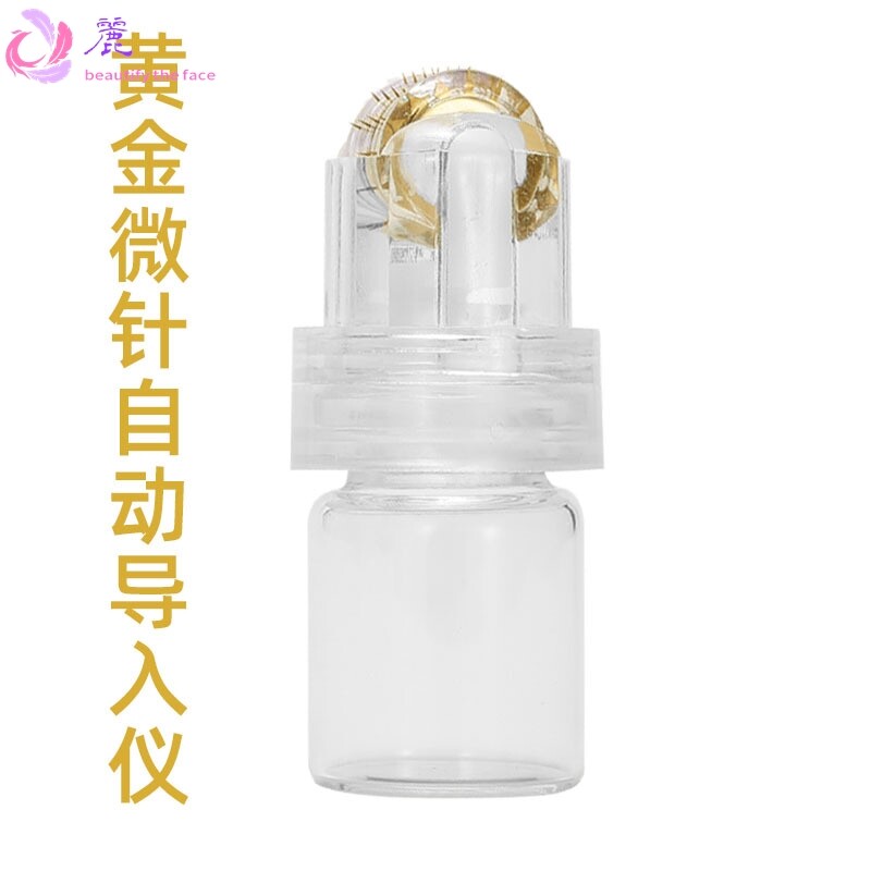 64针黄金微针滚轮滚针水溶针精华导入仪育发生发蚊子针仪器美容