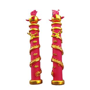 充气婚庆气拱门金色绣球柱子双龙柱团结模气柱珠盘龙火龙戏柱灯笼