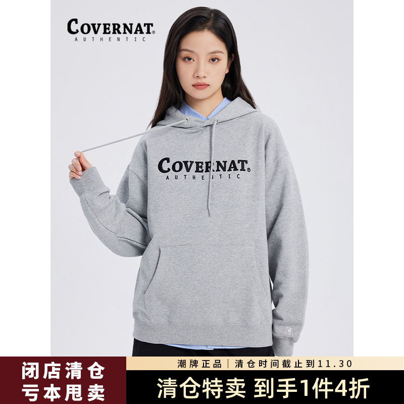 印花连帽卫衣oversize