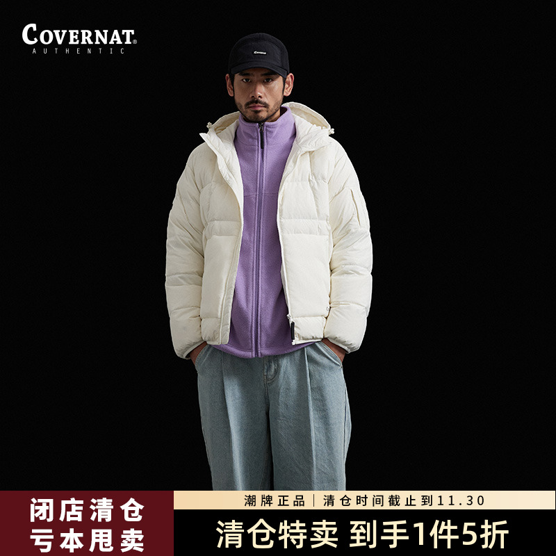 covernatRDS连帽羽绒服