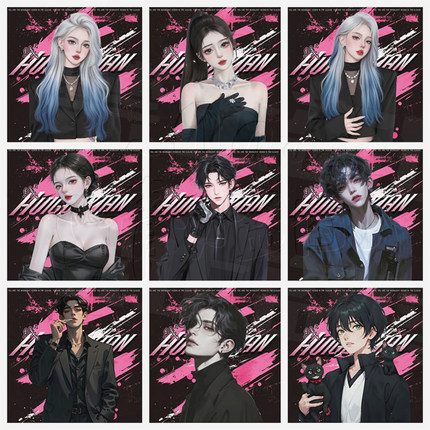 语音厅头像制作点唱厅交友厅TT语音各大直播平台公会俱乐部头像