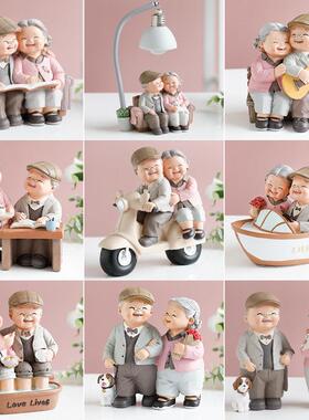 酒柜装饰品摆件客厅电视柜工艺品卧室创意新婚礼物结婚家居小饰品