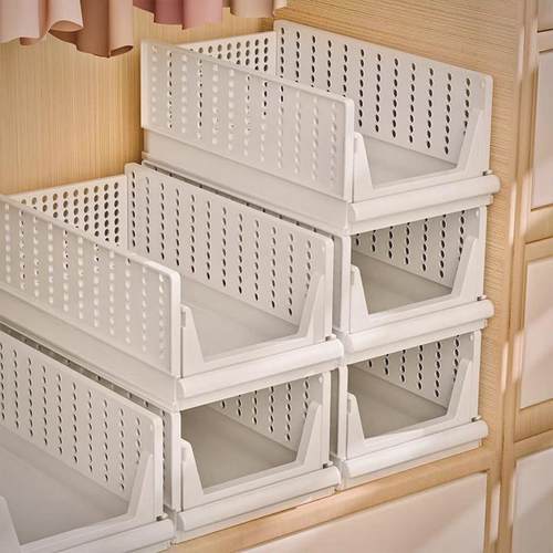 抽屉式收纳分隔板衣柜内置分割分隔自由组合卧室衣物整理置物架子