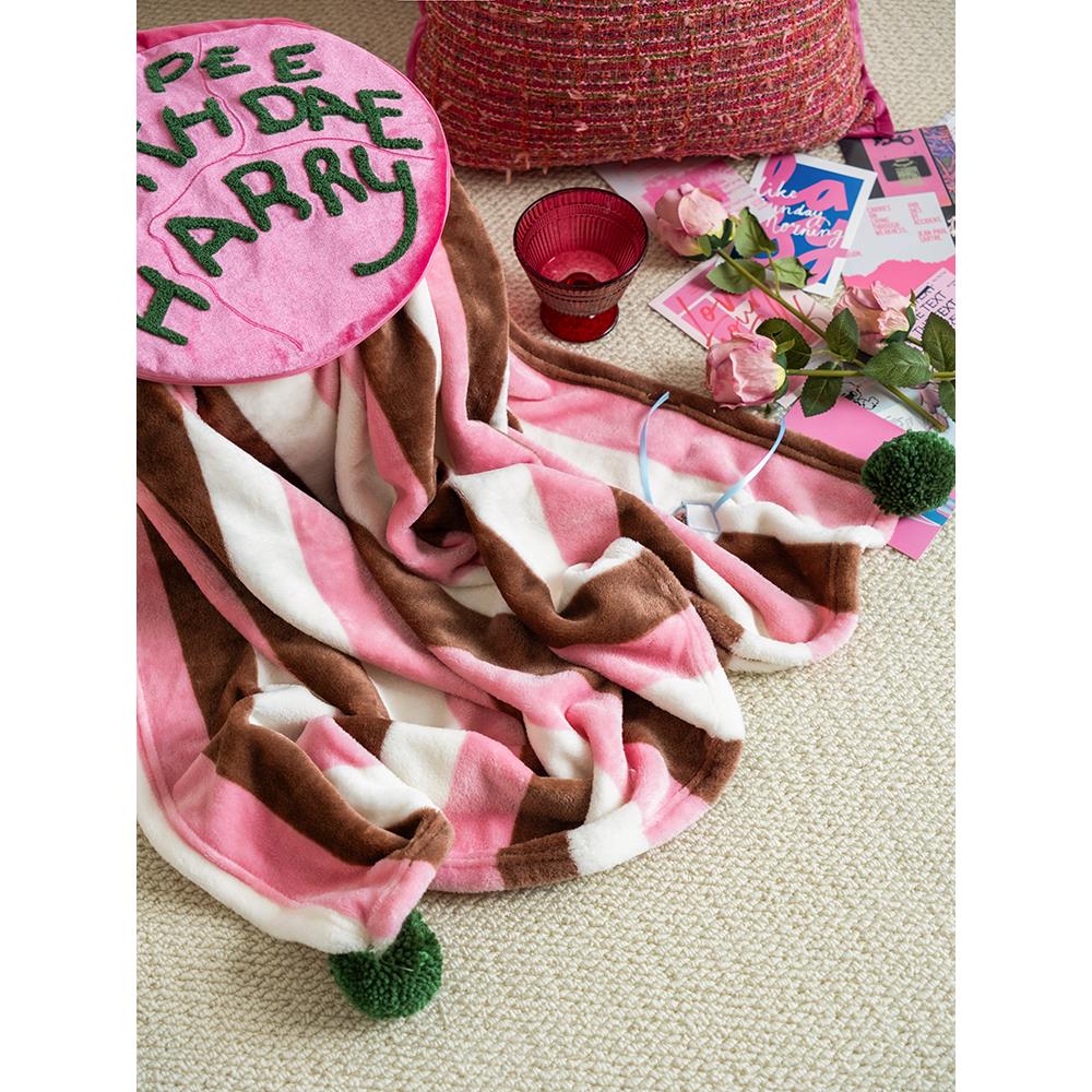 哈利波特生日蛋糕抱枕毯子二合一被子两用车载高级感午睡毯礼物女