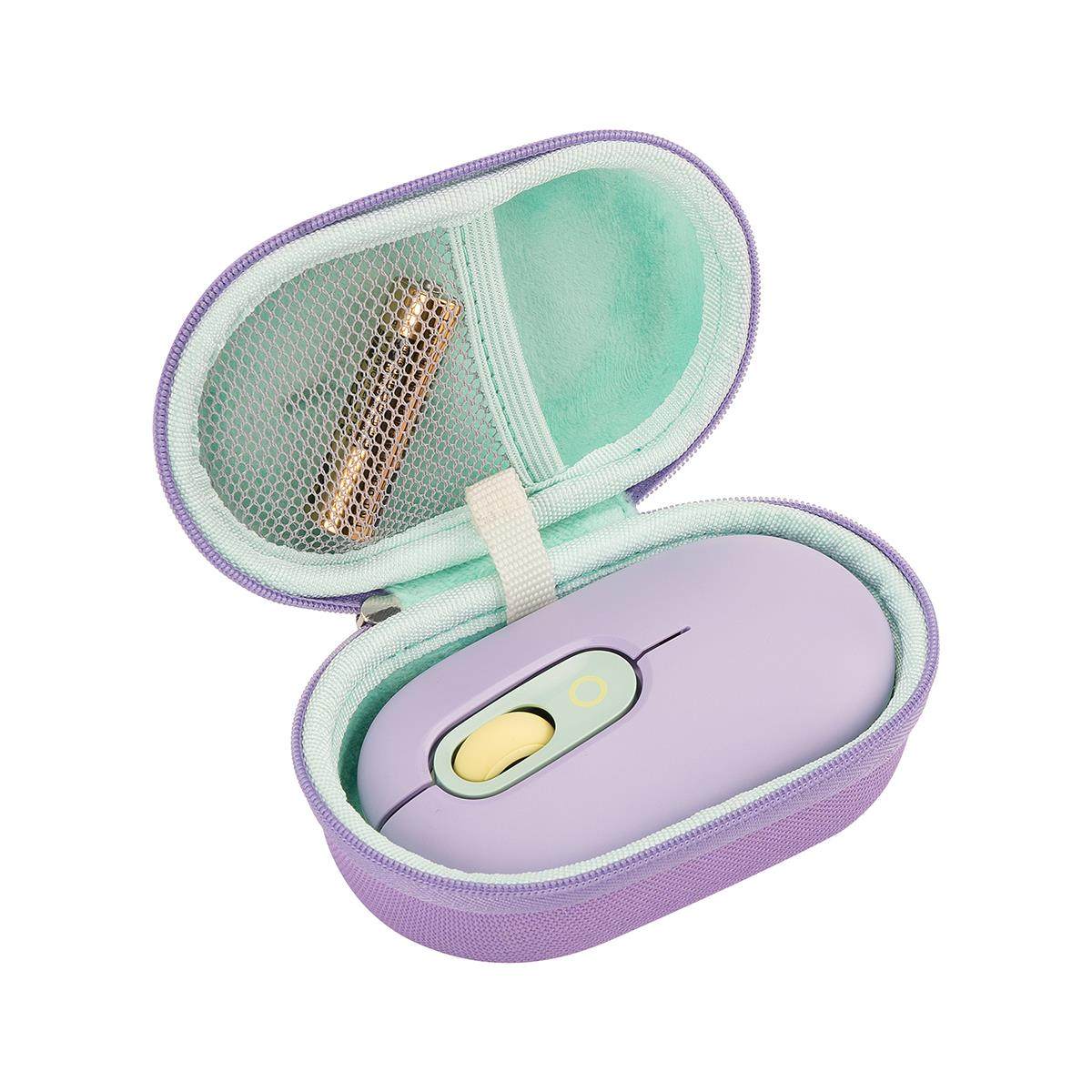 Geekria极客悦耳兼容Logitech POP 可爱无线鼠标便携硬包鼠标包