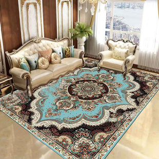 复古波斯土耳其欧式 地毯客厅茶几毯卧室满铺地垫高级感大面积天津