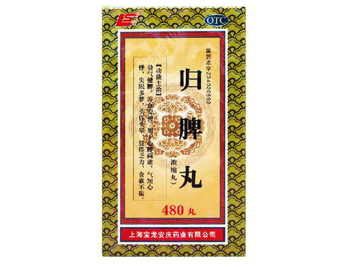 【上龙】归脾丸(浓缩丸)0.375g*480丸/盒