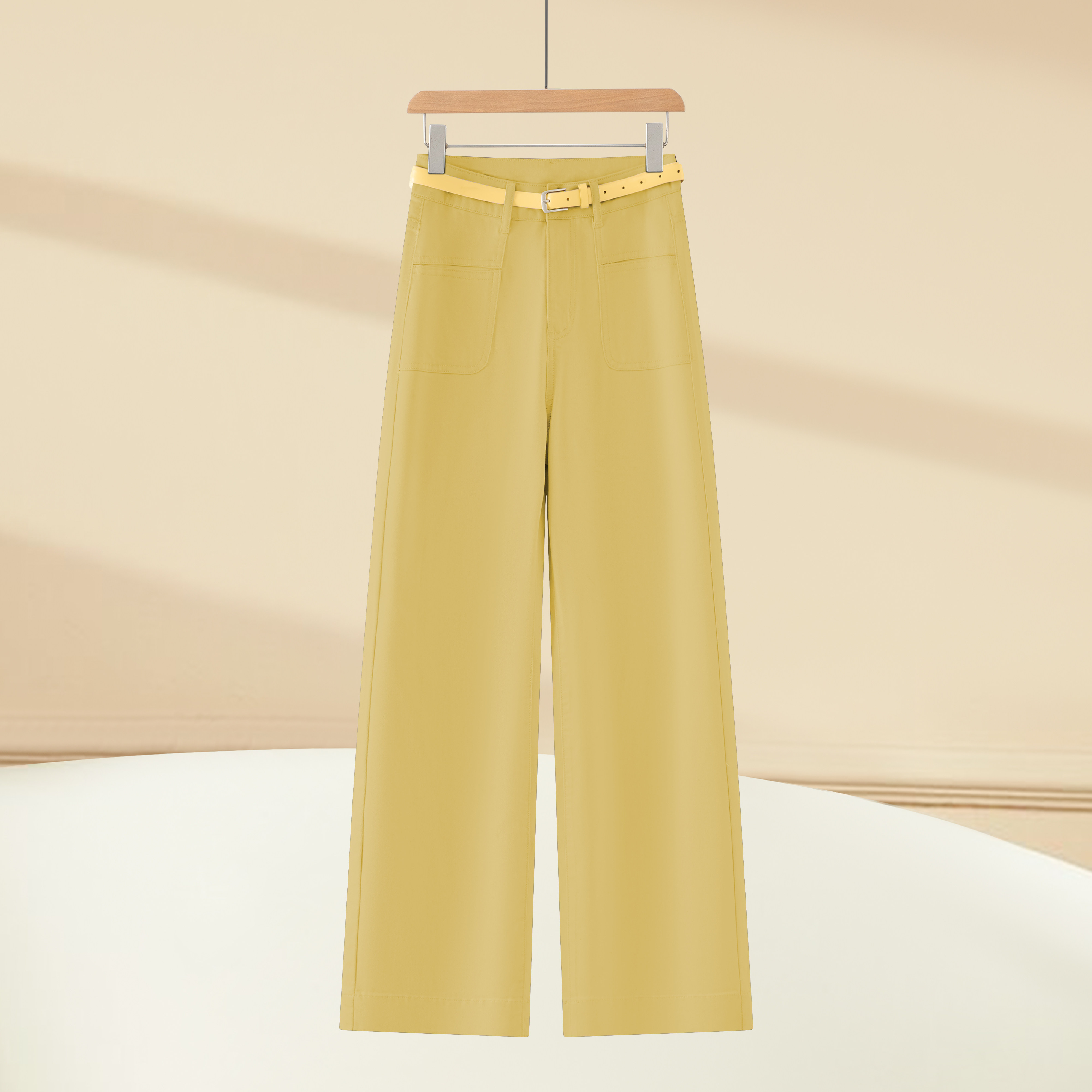 牛仔裤直筒裤女2026春夏休闲新款高腰显瘦天丝棉窄版阔腿裤拖地裤