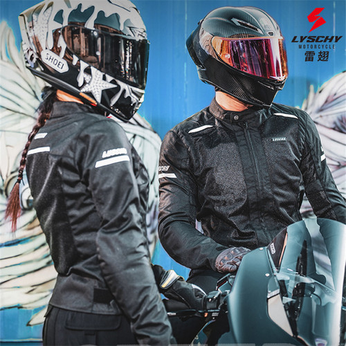 雷翅夏季透气摩托车骑行服