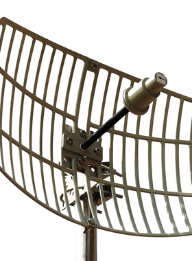 5.8G定向栅格天线5150-5850MHz 单极化高增益24dBi抛物面天线5725-5850MHz无线通讯工程 室外网桥天线