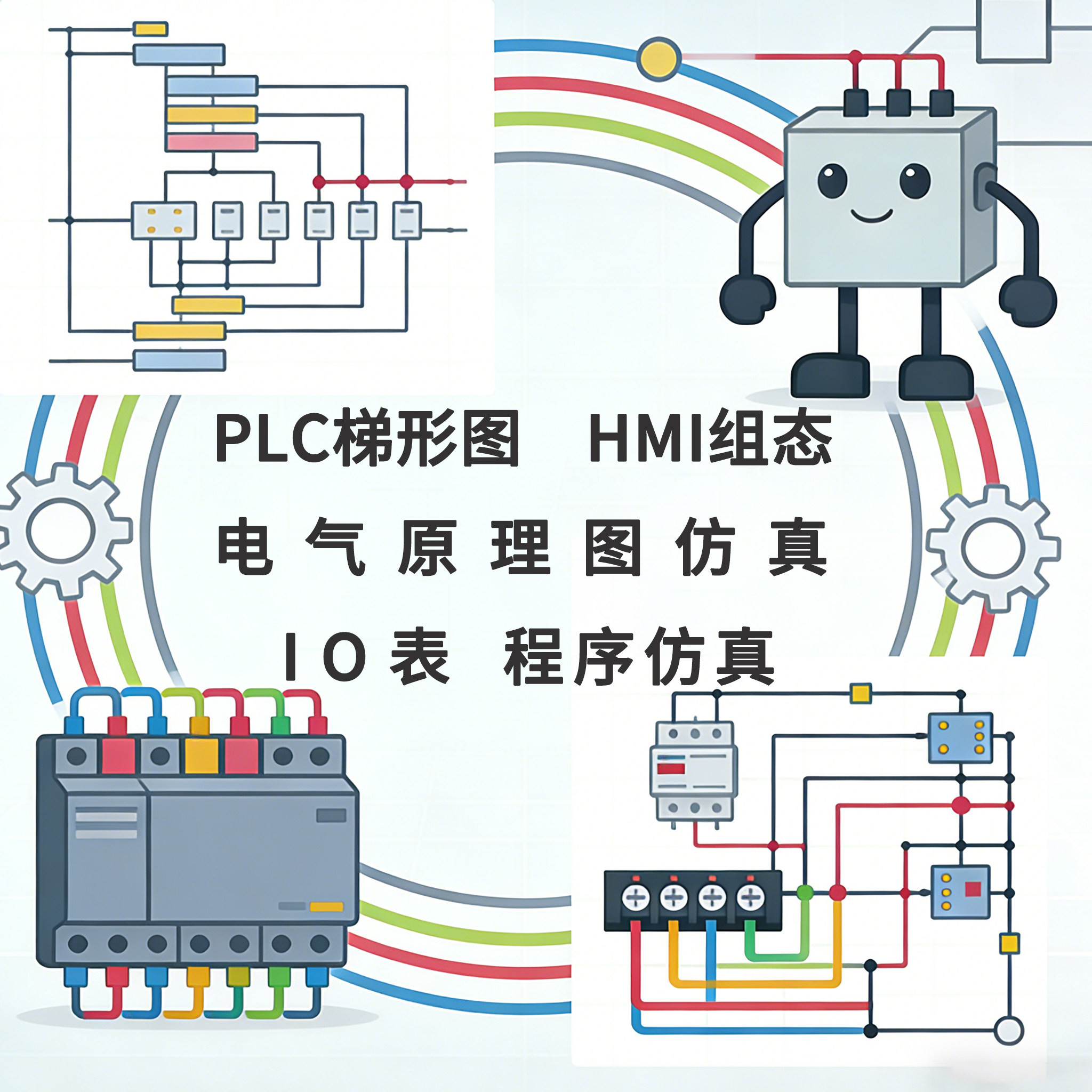 西门子三菱欧姆龙PLC编程代做图片