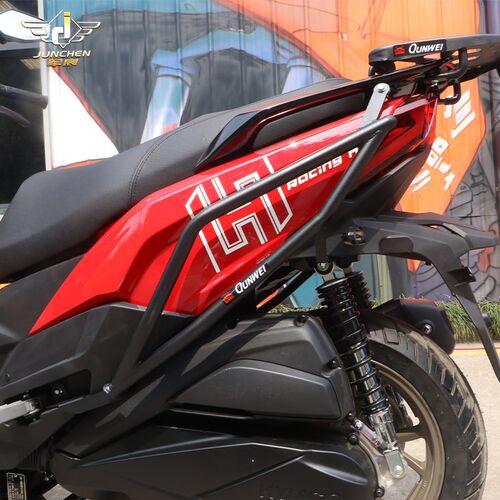 适用光阳H150护杠防摔p保险杠排气护杠RacingH150前后防摔棒改装