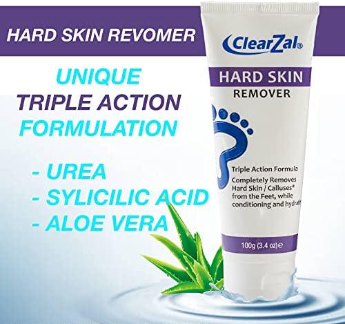 新品Clearzal Foot Cream For Hard Skin  JHelps Calluses and C