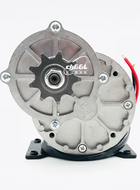 12V250减速电机12V/24V/36V 250WI/350W齿轮减速电机机械改装电机