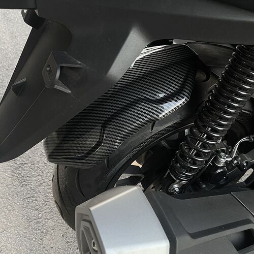适用无极SR150GT改装后挡泥板水瓦B后盾sr150gt踏板摩托车挡泥配