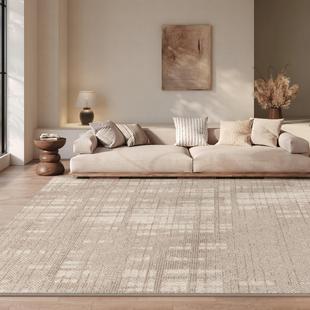 房间免打理侘寂卧室沙发茶几地毯客厅家用 风防水防污地垫2025新款