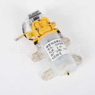 货车增压泵12v 水泵电动隔膜泵小型抽水泵 24V高压电动水泵自吸泵