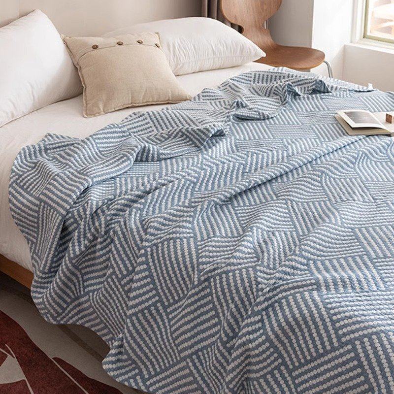 全棉三层纱布毛巾被纯棉夏季单人办公室午睡毯毛毯沙发盖毯夏凉被,床上用品,棉花被,淘宝优惠券,粉丝福利购,淘宝优惠卷