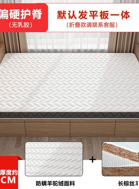 榻榻米床垫尺寸乳胶椰棕塌塌米垫子软垫家用卧室专用床垫工厂货源