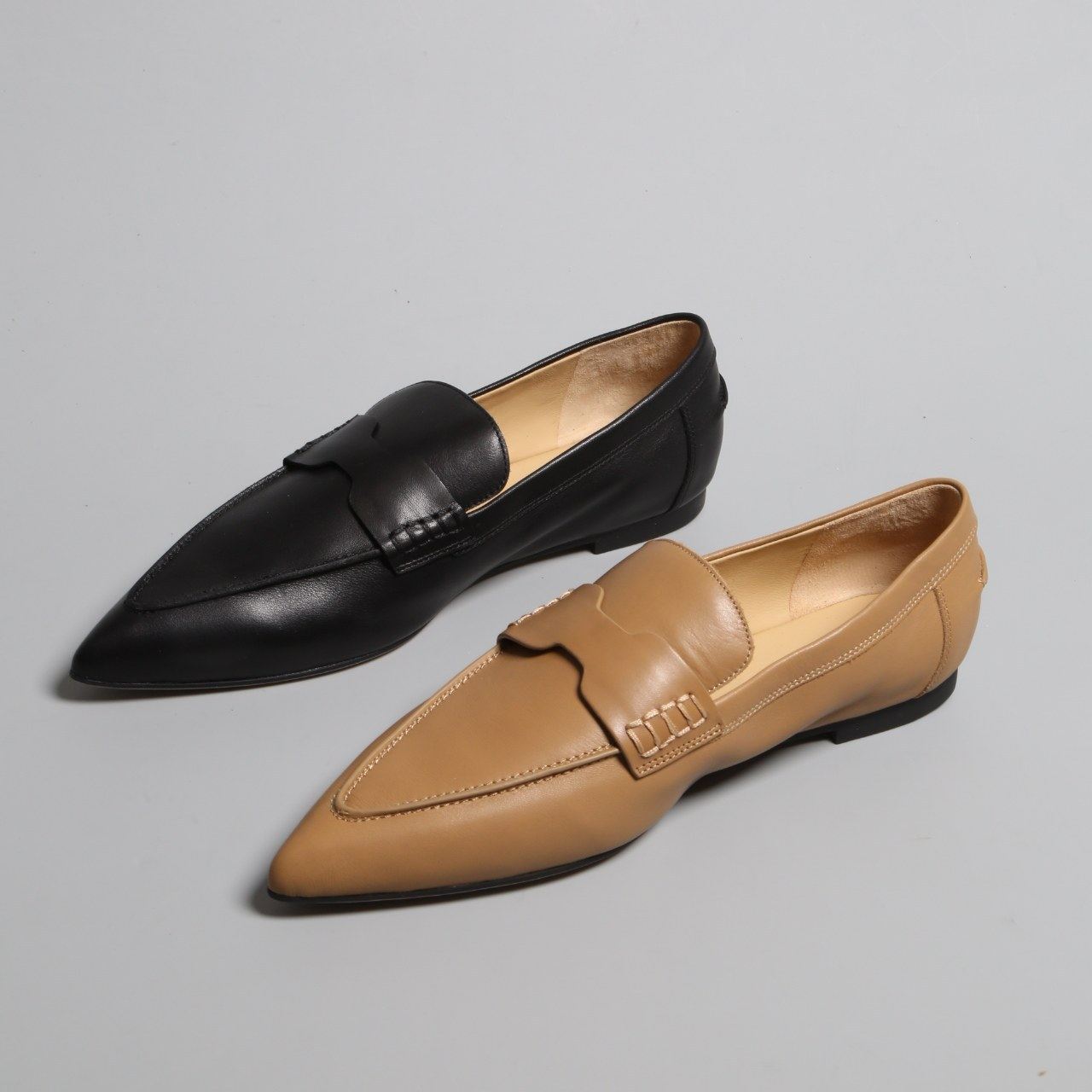 超级舒服牛胎皮面羊皮内里防滑鞋底超级舒服女平底鞋女鞋单鞋,女鞋,浅口单鞋,淘宝优惠券,粉丝福利购,淘宝优惠卷