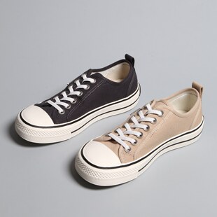 透气舒服不重免绑鞋带帆布面羊皮内女运动鞋休闲鞋波鞋板鞋
