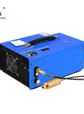 12V车载卧式打气机4500PS2025新款自动停机款空气压缩机