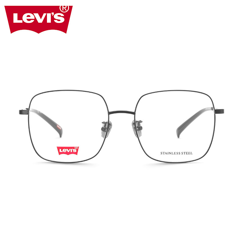 Levis李维斯近视眼镜女时尚大方框超轻框架可配防蓝光镜片 LV7085