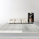 地毯客厅高级轻奢北欧现代简约卧室沙发茶几毯灰色定制家用地垫
